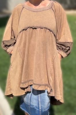 Mocha Tunic Top Dress