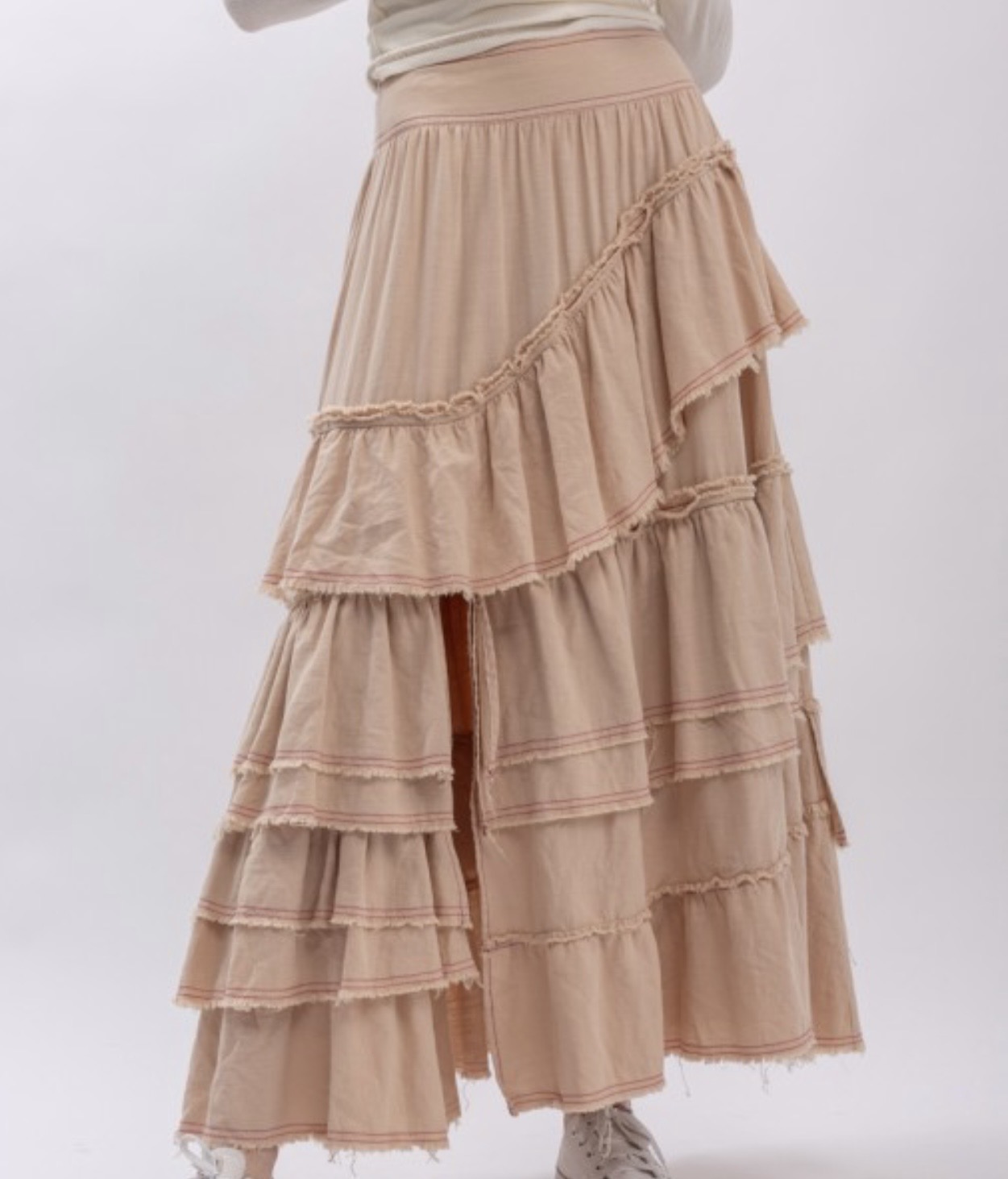 Talia Summer Tiered Maxi Skirt - Shanna's Threads
